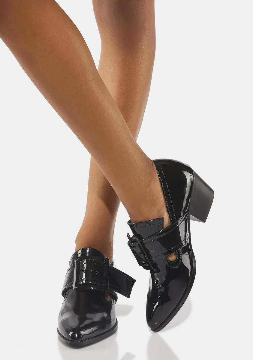 Patent Adora Heeled Loafers