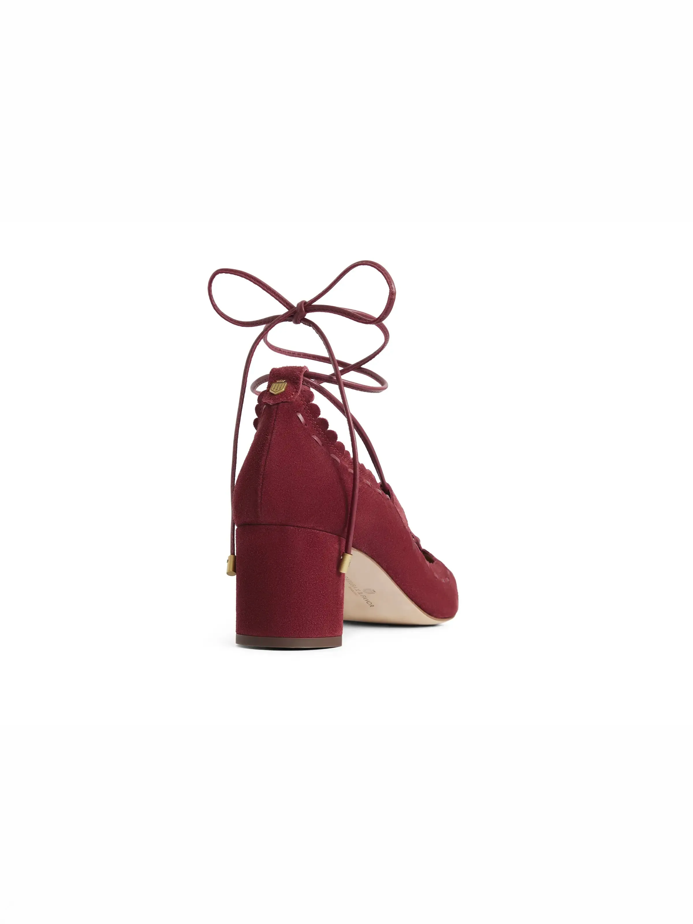 Pembridge Mid Heel - Ruby