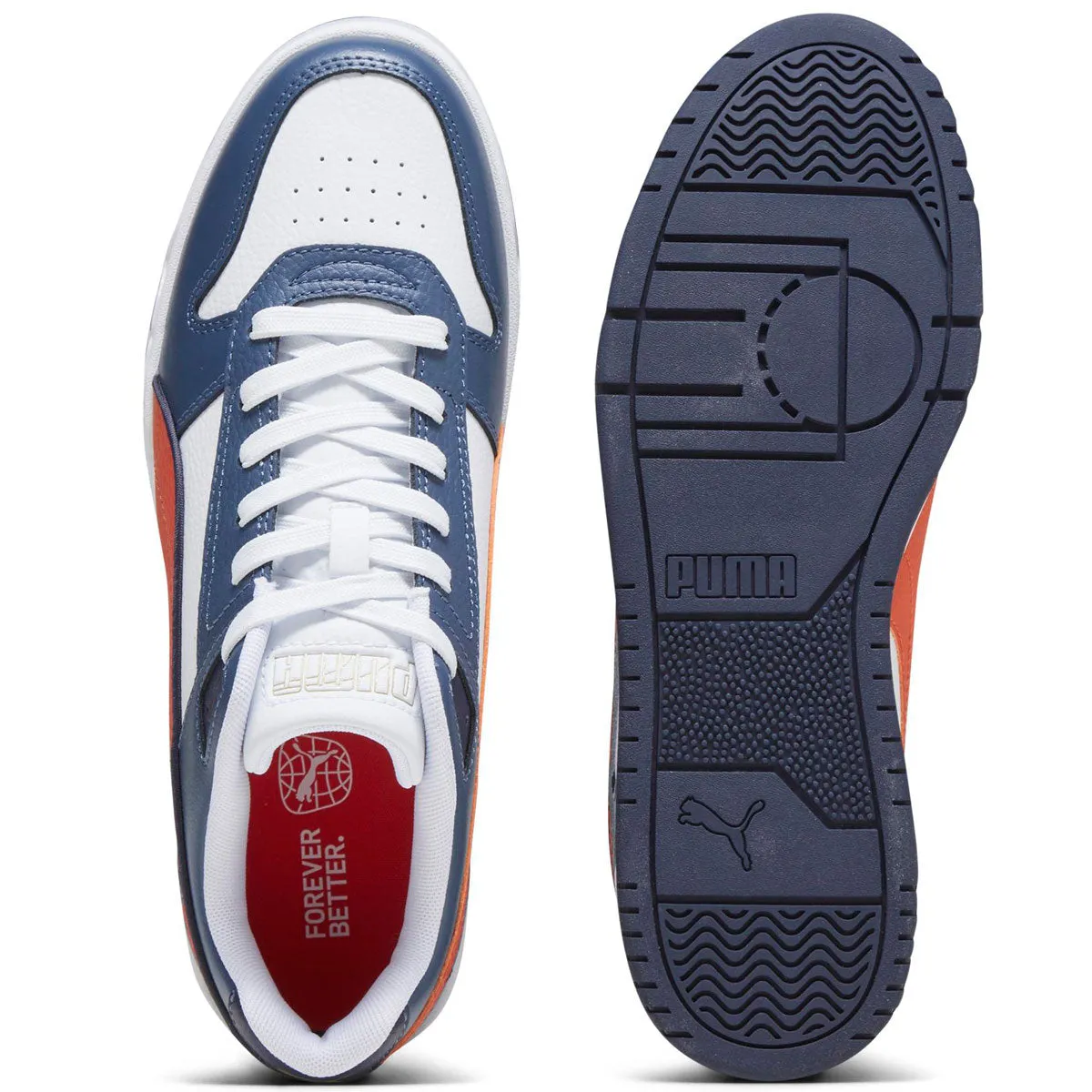 Puma RBD Game Low Trainers - Mens - White/Blue