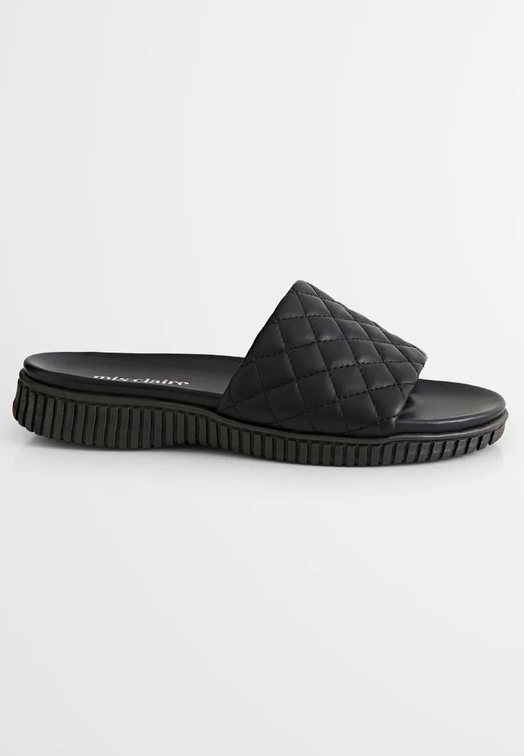 Quincy Soft Base Quilted Sandals