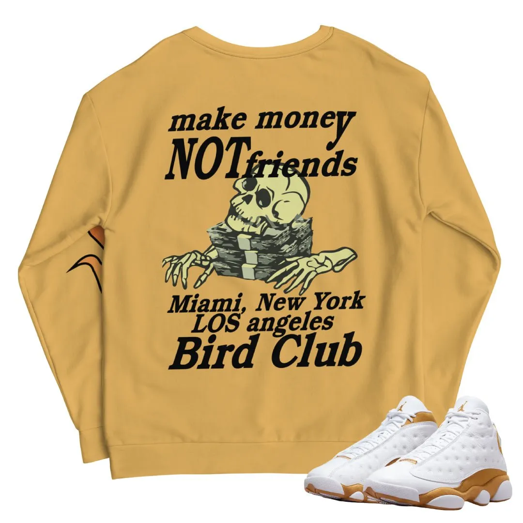 Retro 13 "Wheat" I Get Money Sweatshirt