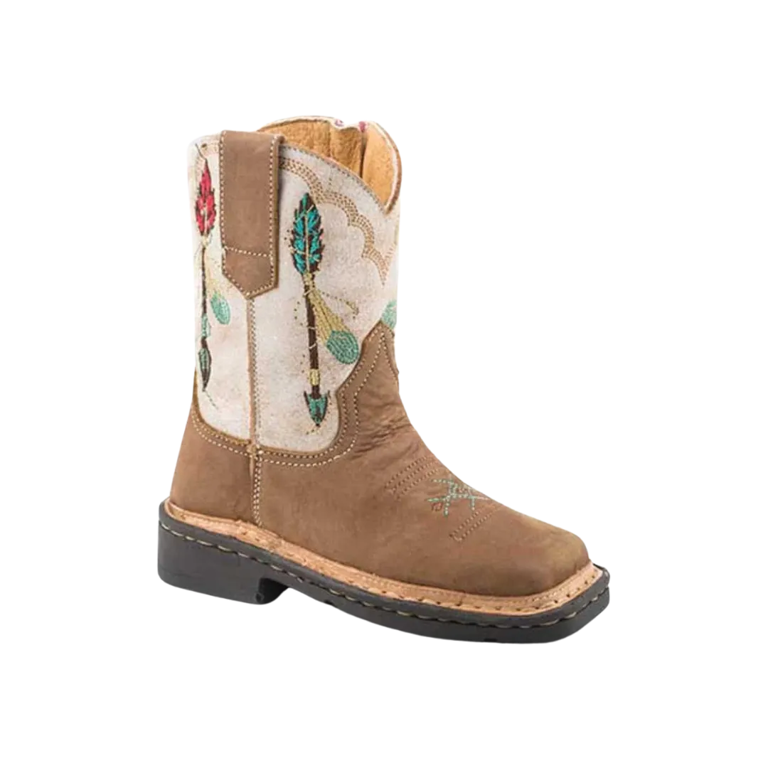 Roper Footwear Kid's Cowbabies Arrow Feather Boot