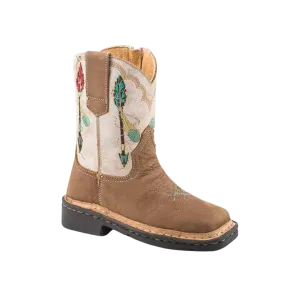 Roper Footwear Kid's Cowbabies Arrow Feather Boot