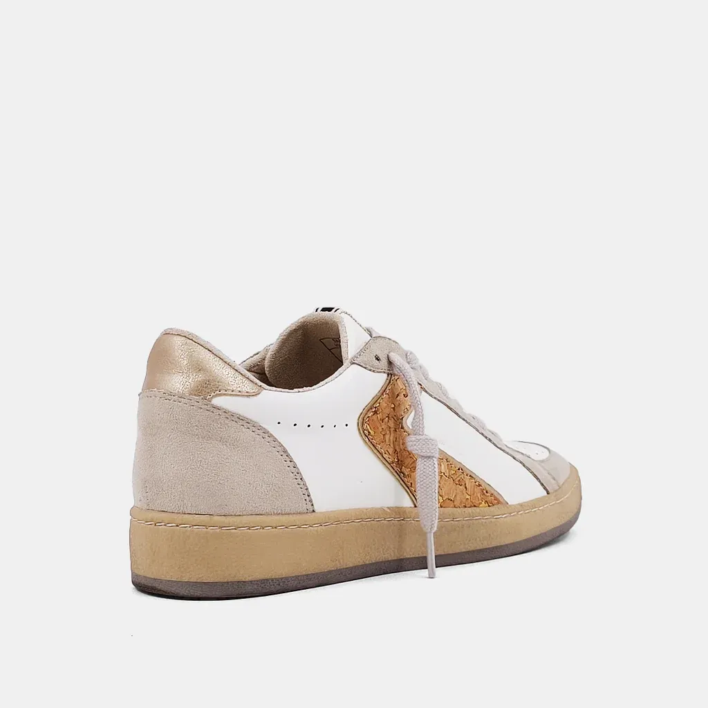 Salma Sneakers - Gold Cork