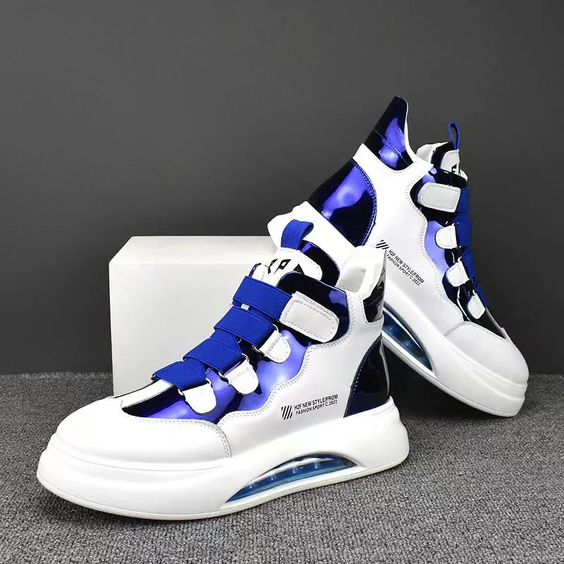 Shiny Luxury Design High Top Sneakers