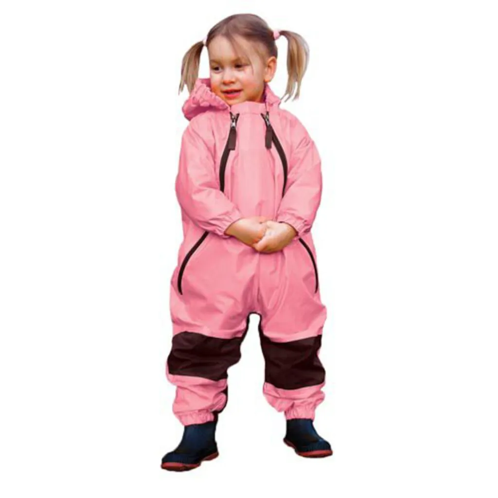 Size 4: Muddy Buddy Tuffo PINK Rain Suit NEW