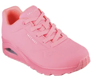 Skechers Womens Trainer Uno Stand On Air Coral