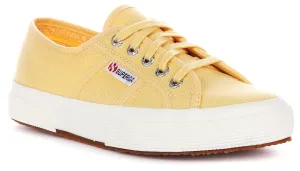 Superga 2750 Cotu Classic In Peach Yellow