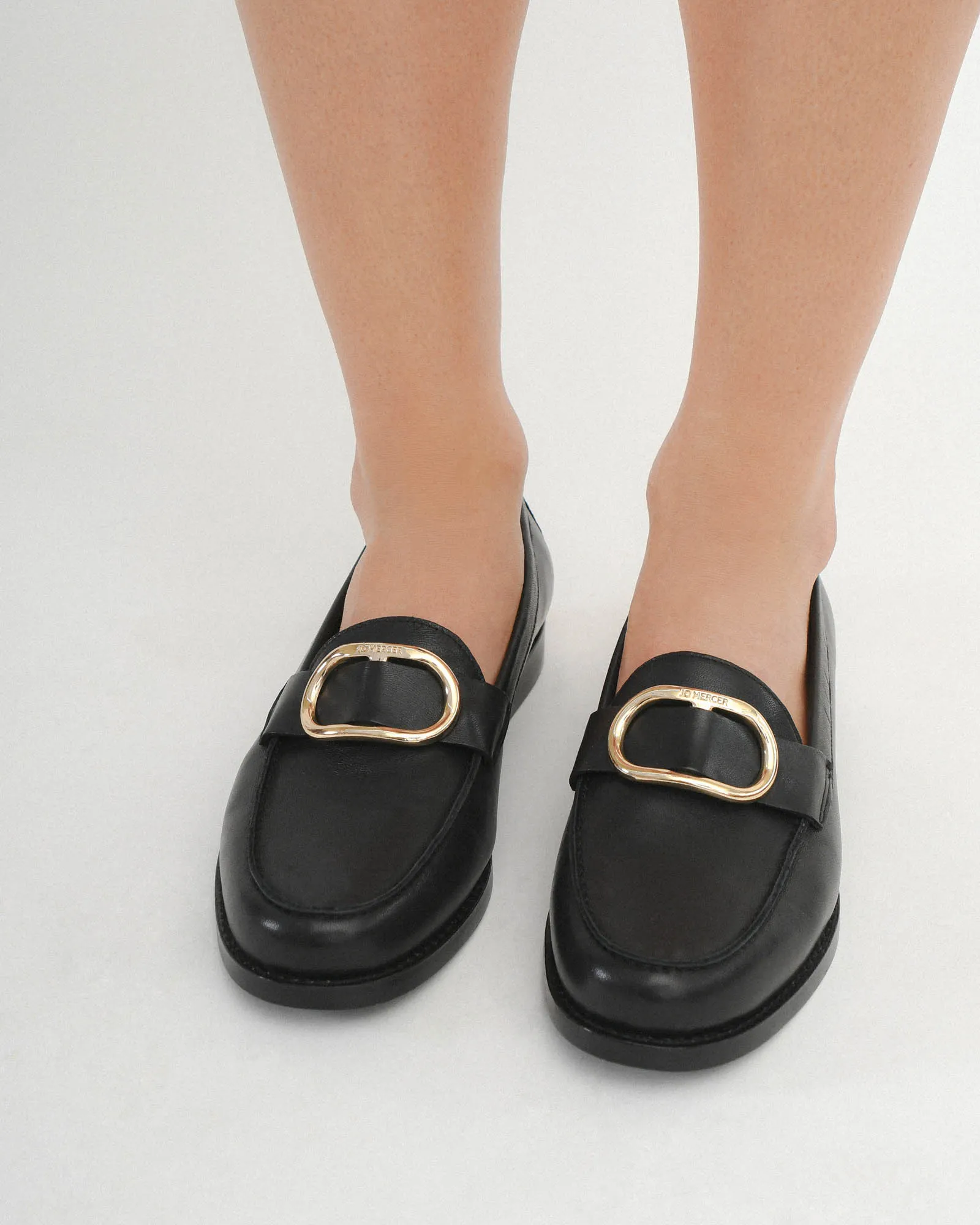 TAMARA LOAFERS BLACK LEATHER