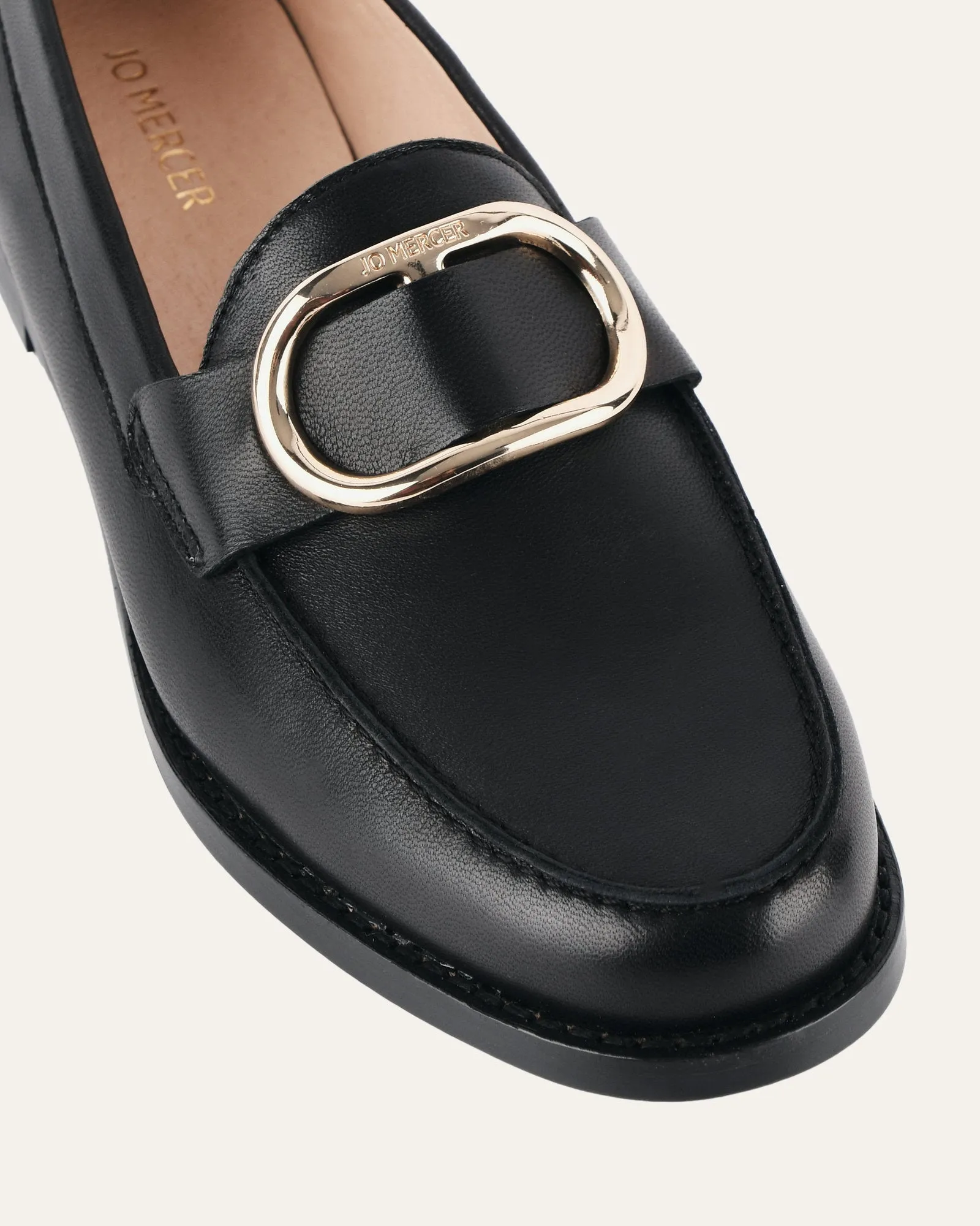 TAMARA LOAFERS BLACK LEATHER