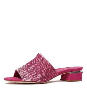 Tamarin New Fuchsia Leather Heels