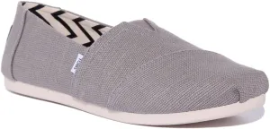 Toms Alpargata In Light Grey For Women