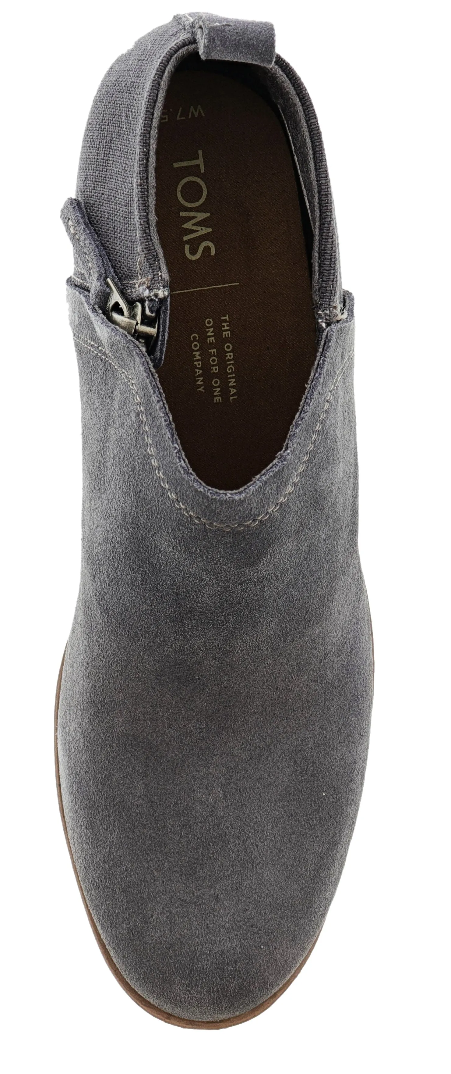 Toms Women Side Zipper Ankle Booties Deia