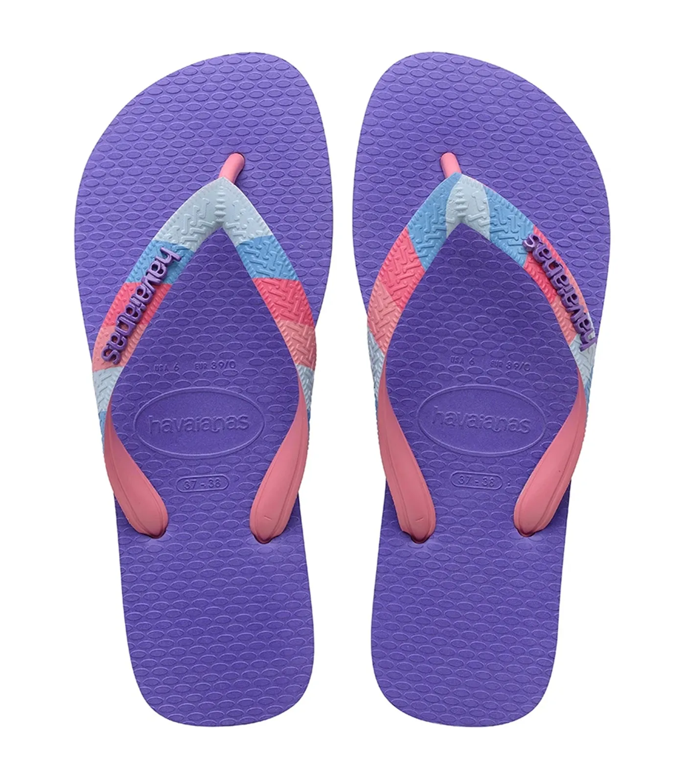 Top Verano Flip Flops - Purple