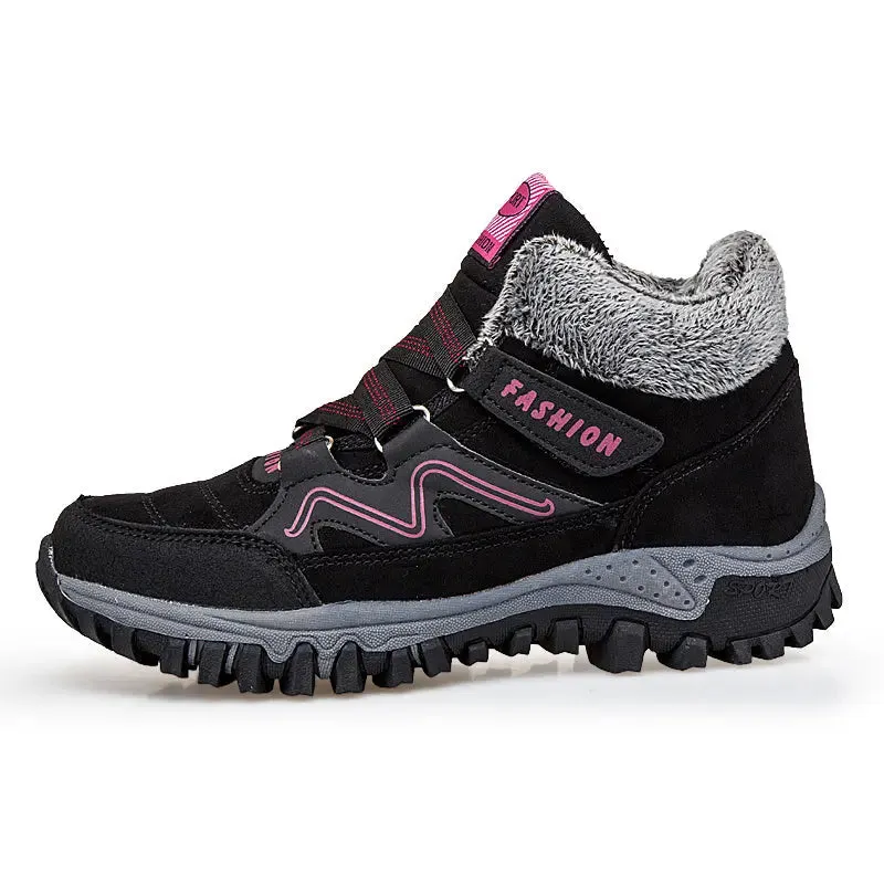 Warm Women's Outdoor Velvet Snow Cotton Shoes