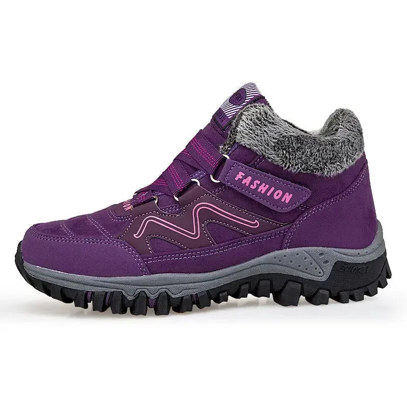 Warm Women's Outdoor Velvet Snow Cotton Shoes