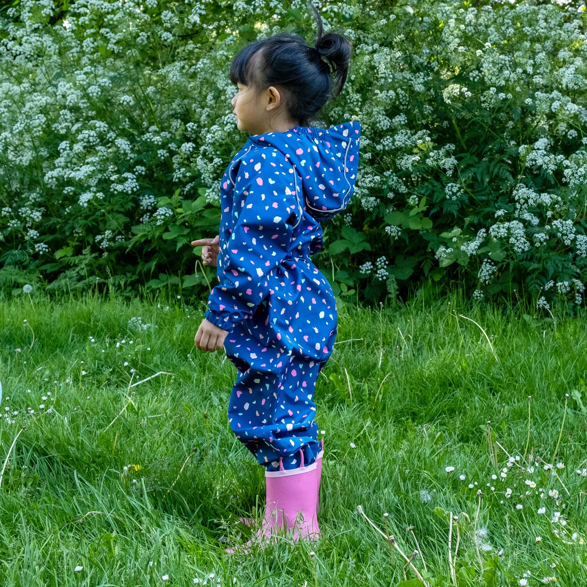 Waterproof Puddle Dry One Piece Rain Suit | Terrazzo