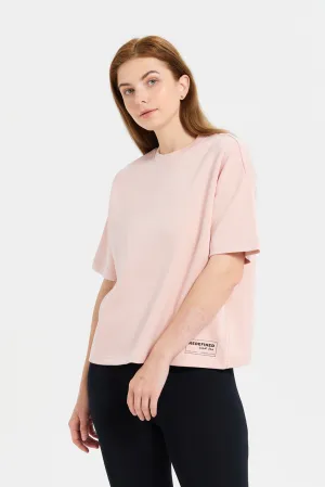 Woman Pink Active Redefined T-Shirt