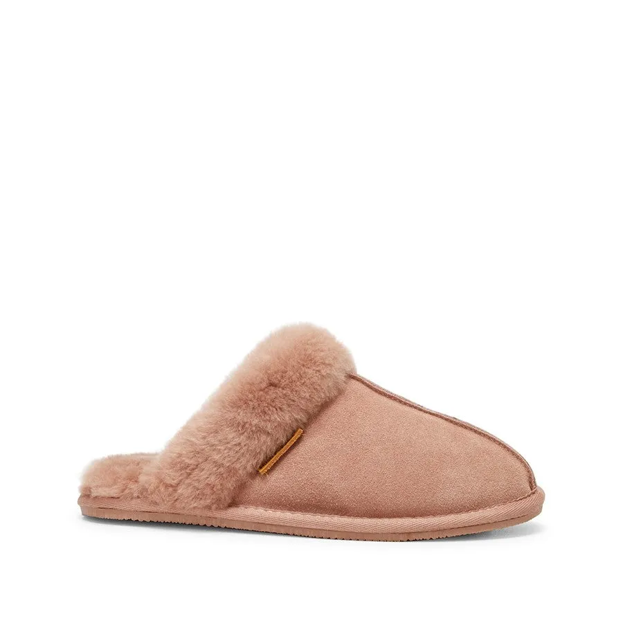 Womens Hush Puppies Cushy Slippers Warm Winter Slip On Shoes Winter Blush Suede